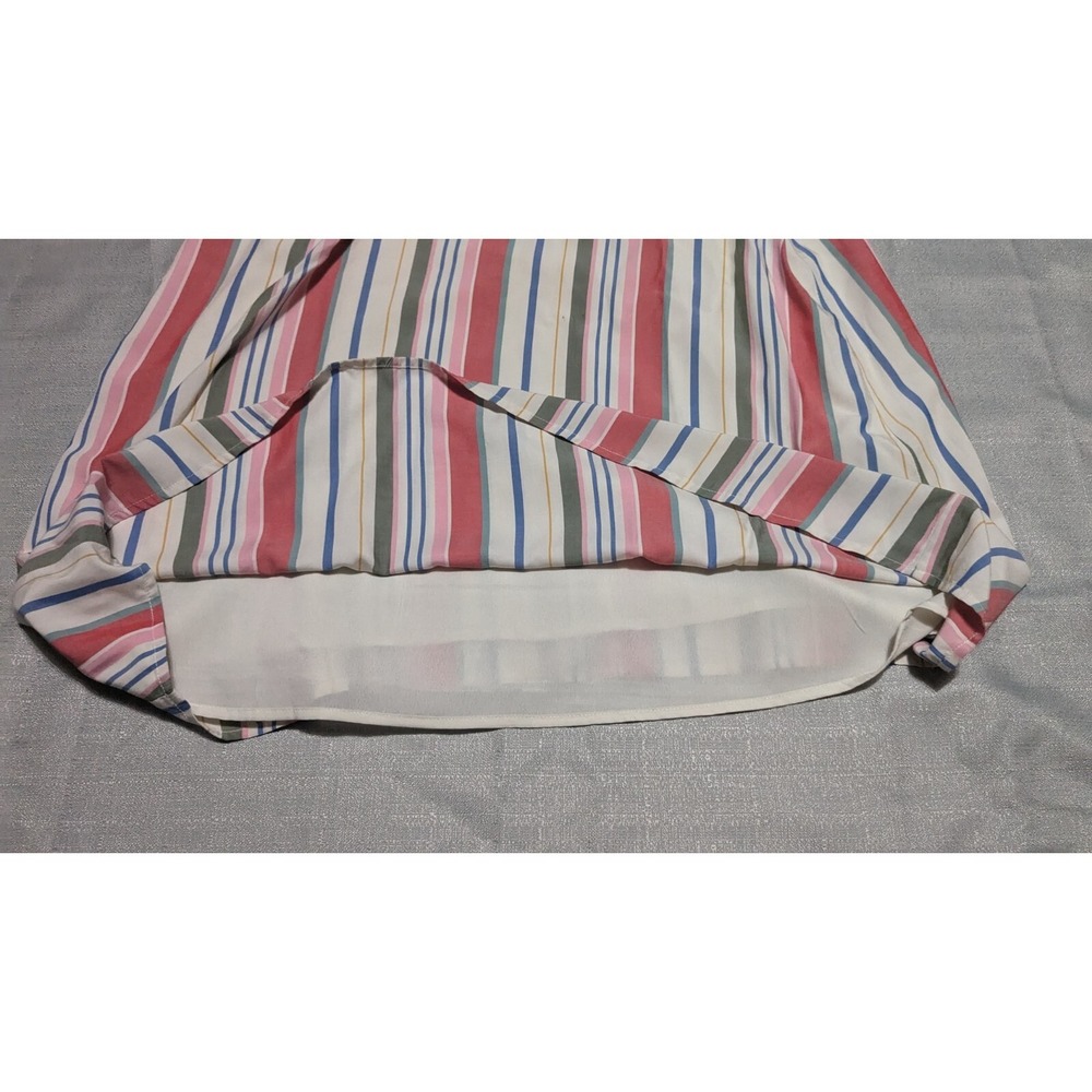 Old Navy Women's Multi Stripe V-Neck Maxi Shift Dress Cross Back Strap Medium - Picture 12 of 12